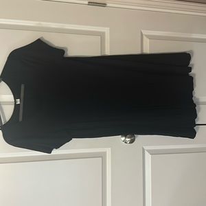 Old navy, swing dress; black, size large